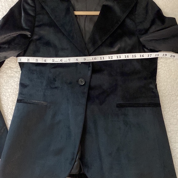 NWOT Straight To Hell black velvet blazer - Picture 6 of 10